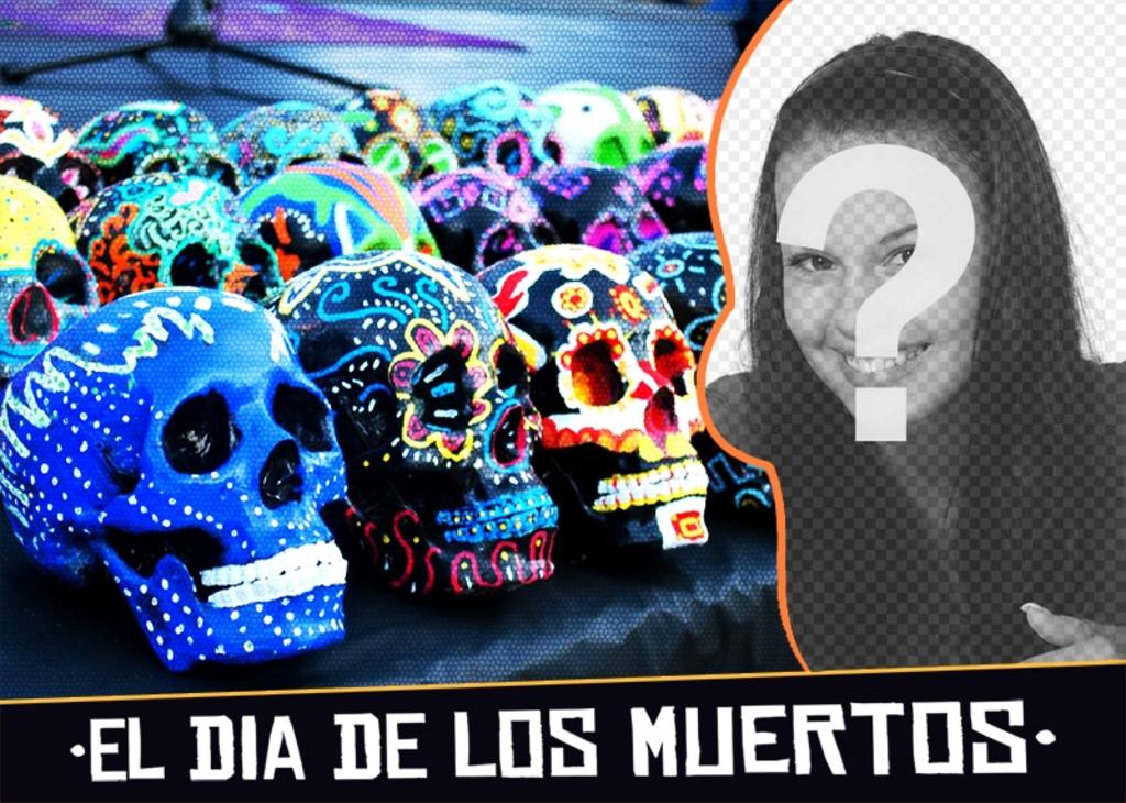 Collage for the Day of the Dead ..