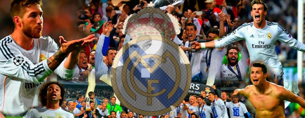 Facebook Home photo of Real Madrid to do with your picture on the shield ..