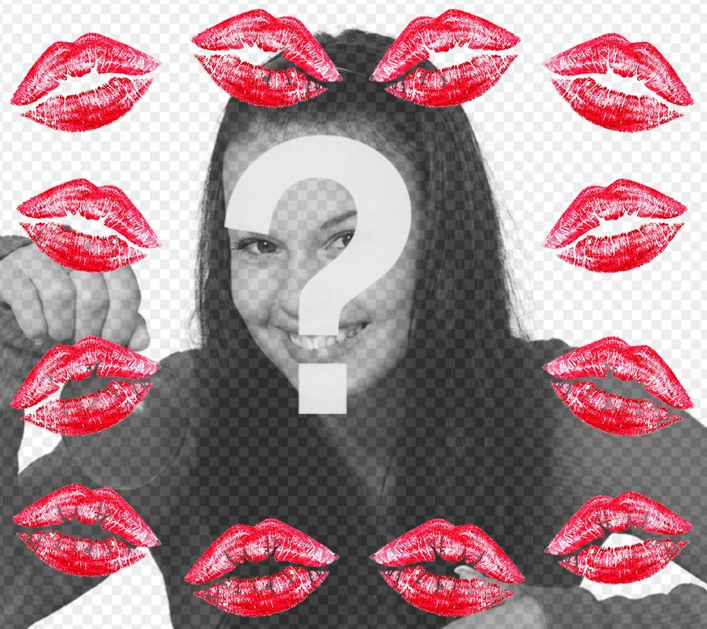 Add online romantic frames for your photos Photofunny