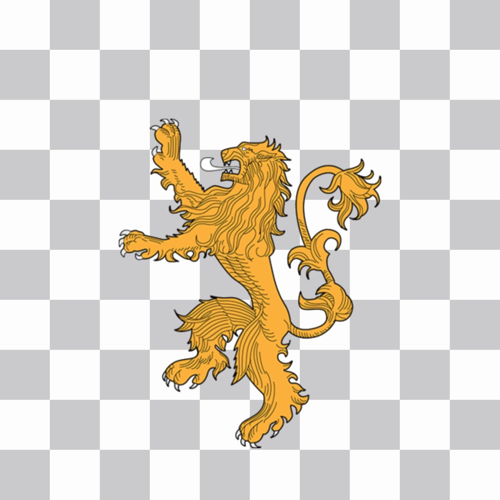 Sticker of the House Lannister from Game of Thrones series ..