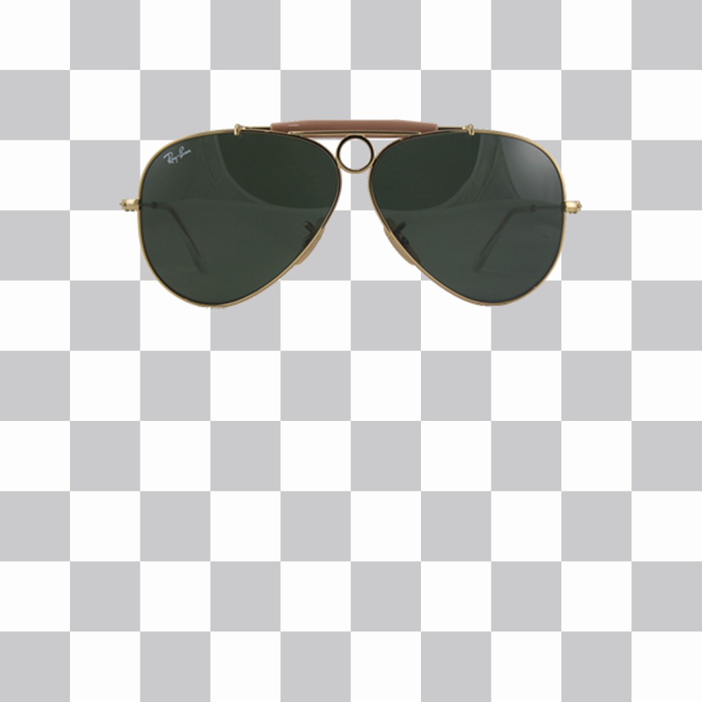Retro aviator sunglasses to wear them on your photos ..