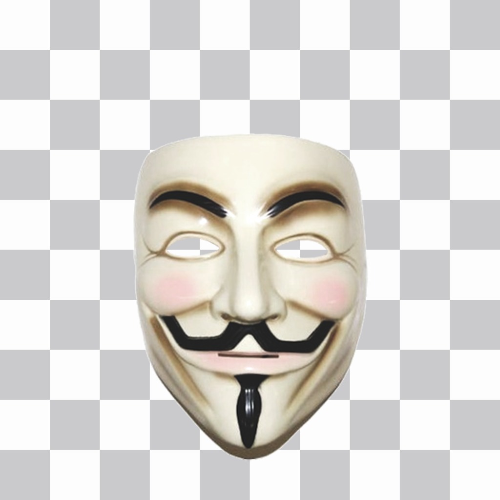 anonymous mask anonyme autocollant sticker photoeffets