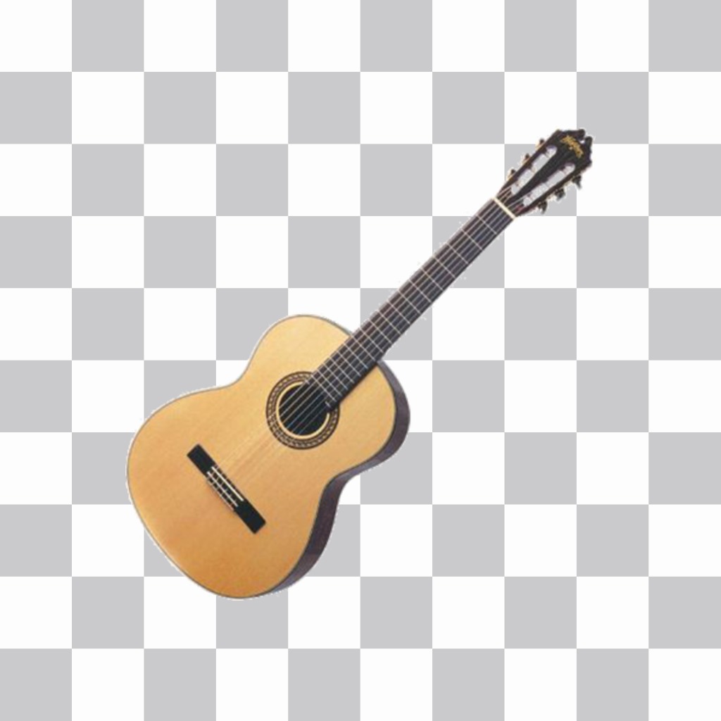 Add a Spanish guitar to your photos with this sticker ..