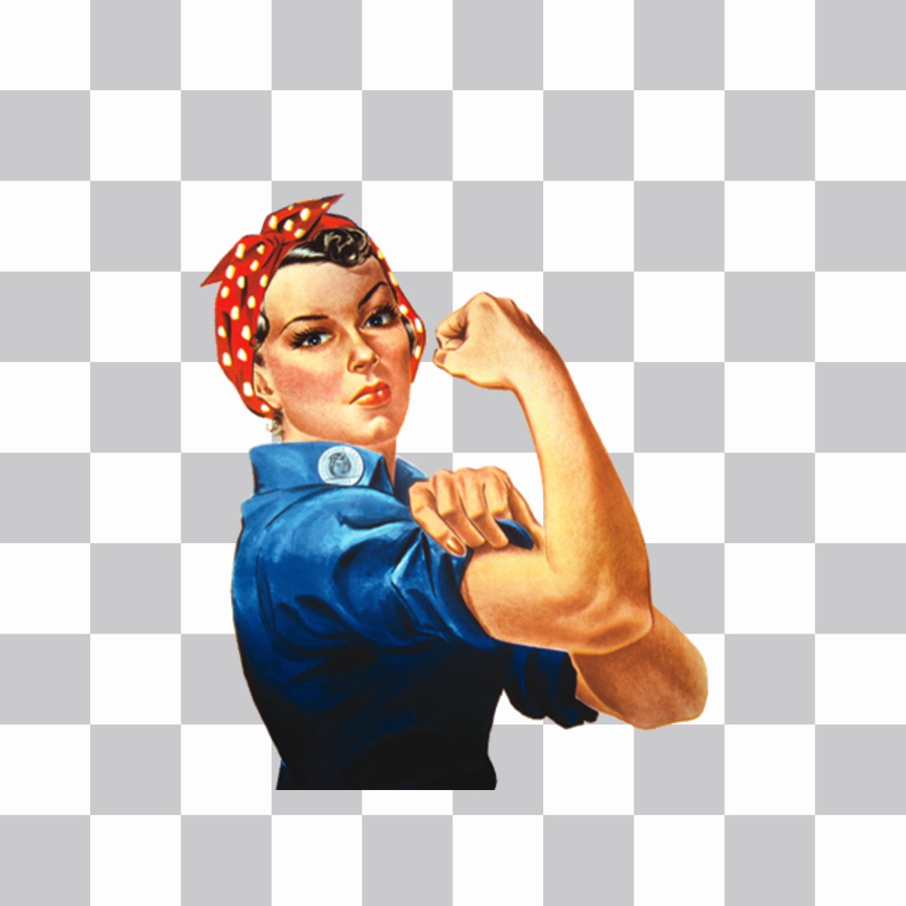 All women can tell WE CAN DO IT with this free sticker