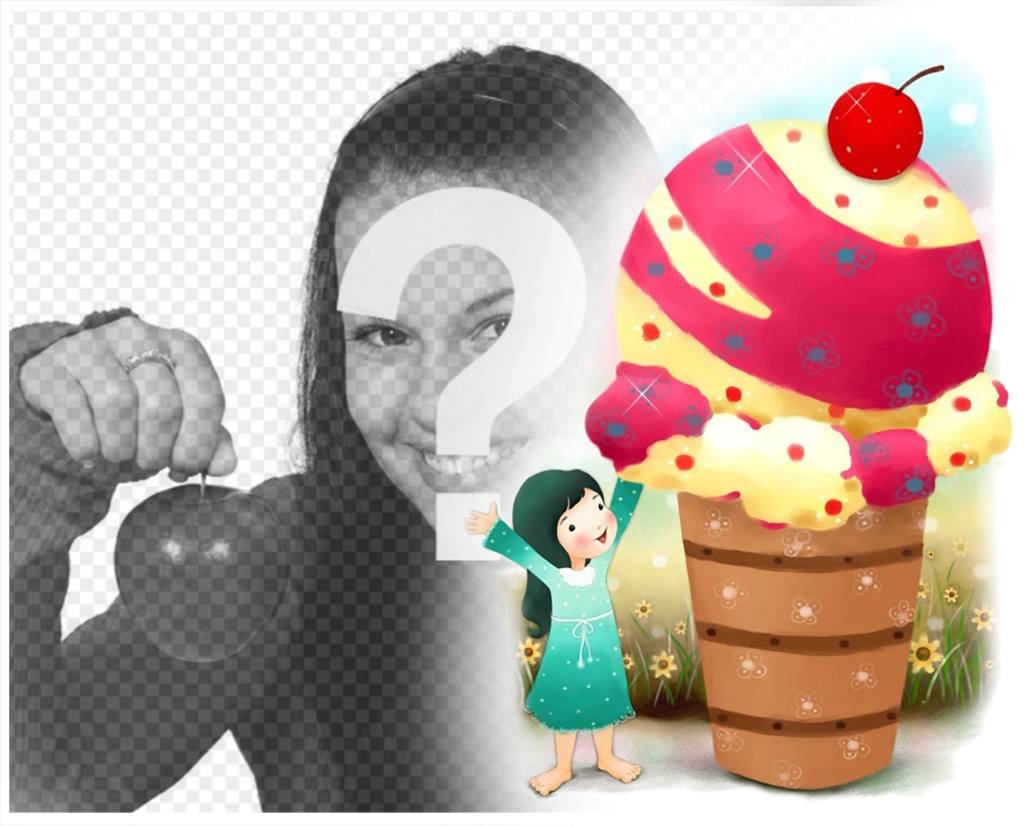 A sweet effect for the photo of children ..