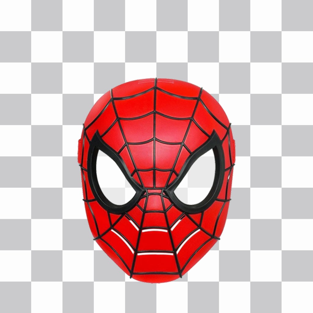 Put on the Spiderman mask with this online photo effect ..