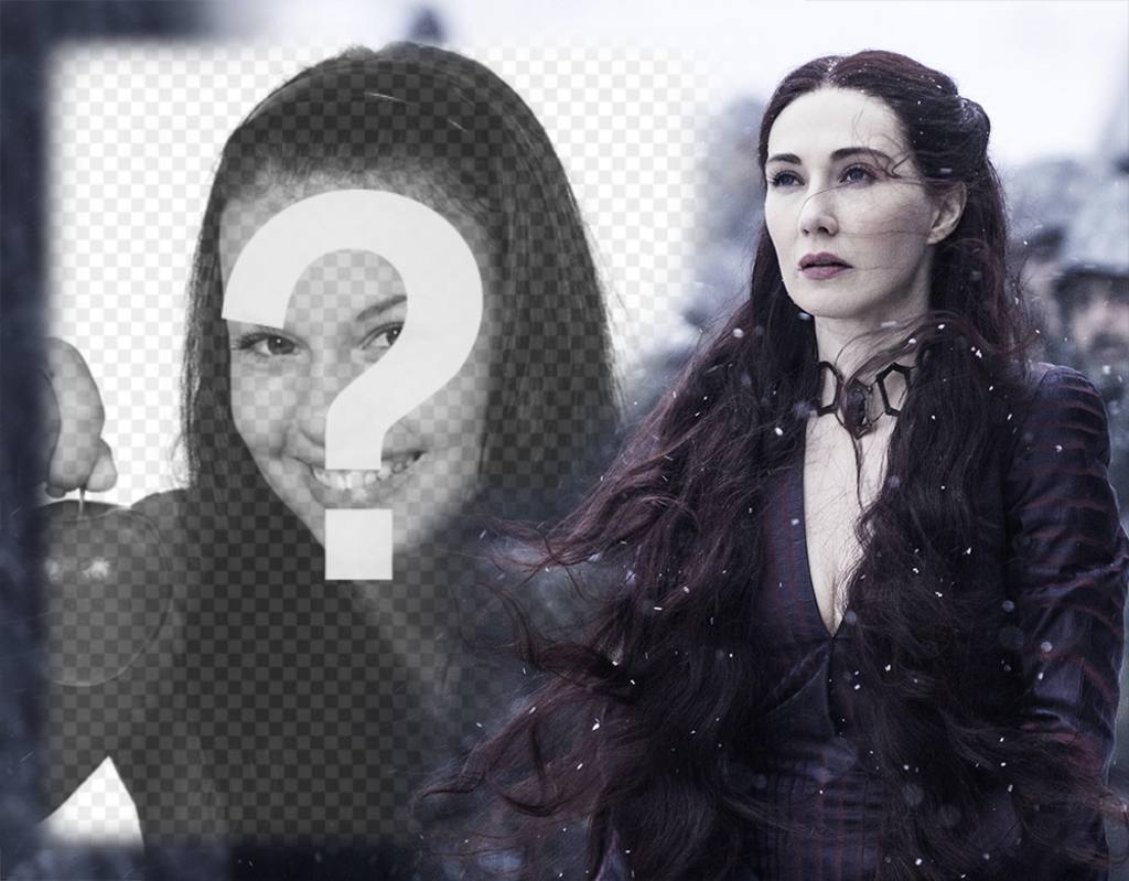 Free effect for your photo with Melisandre of Game of Thrones ..