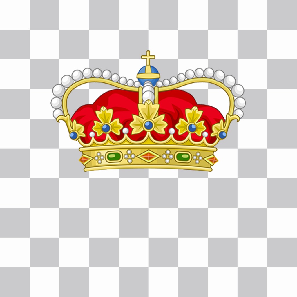 Royal Queen Crown to paste on your photos as an online sticker ..