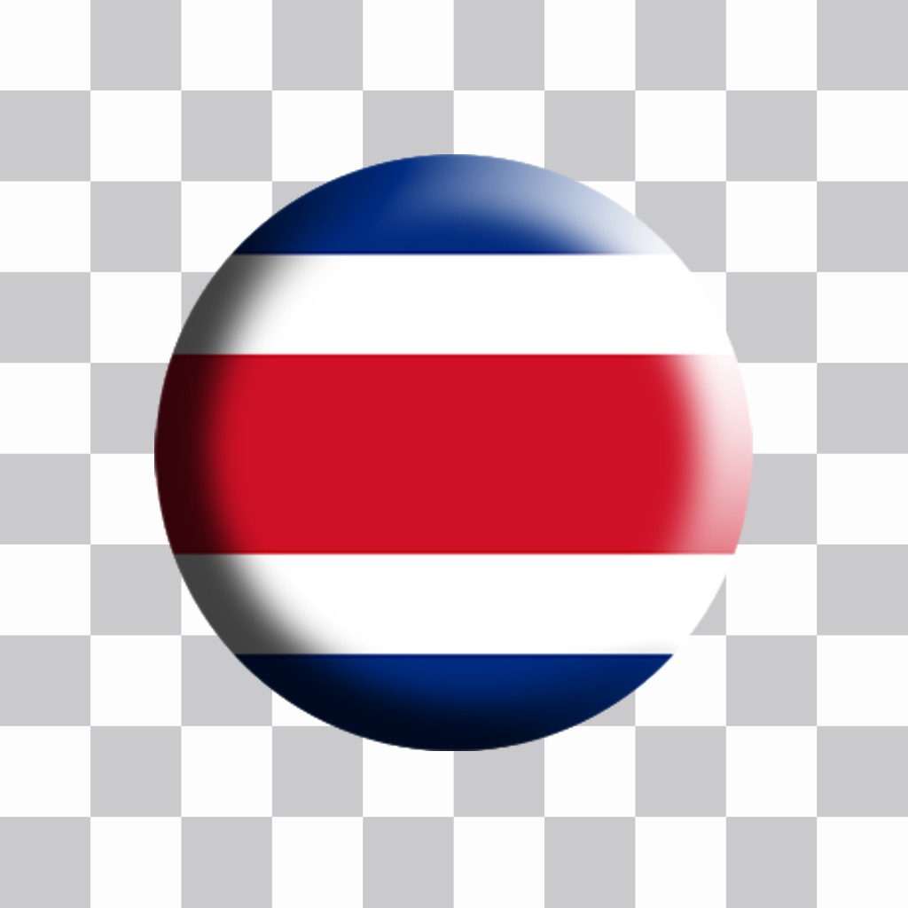 Costa Rica flag shaped plate to add to your photos ..