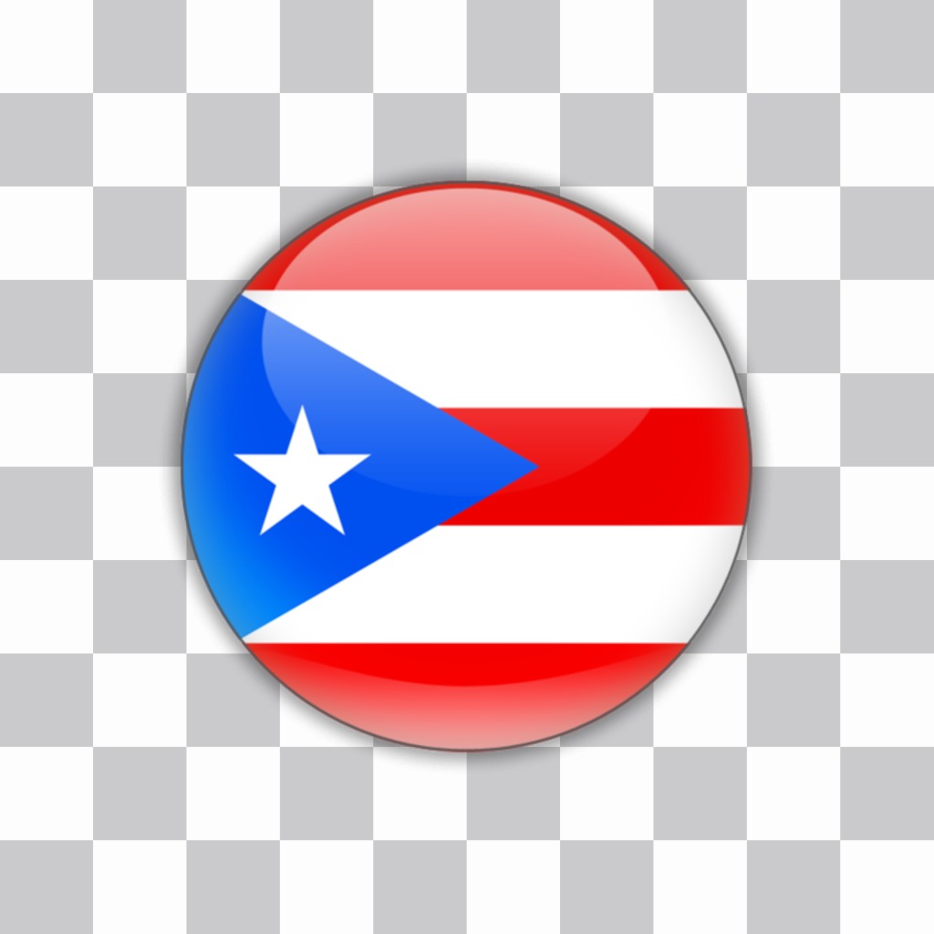 Flag of Puerto Rico as..